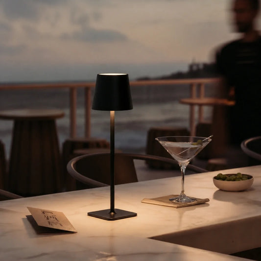Dimmable Tall Table Lamp