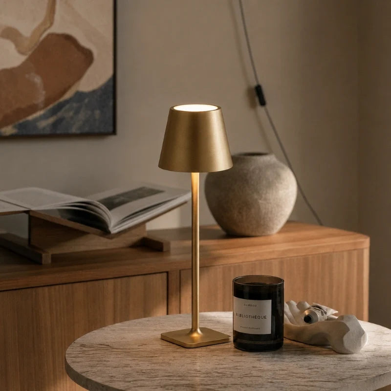 Dimmable Tall Table Lamp