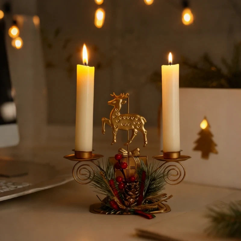 YuleGlow™ Candle Holder