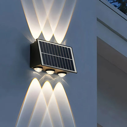 Solar Powered Wall Sconce