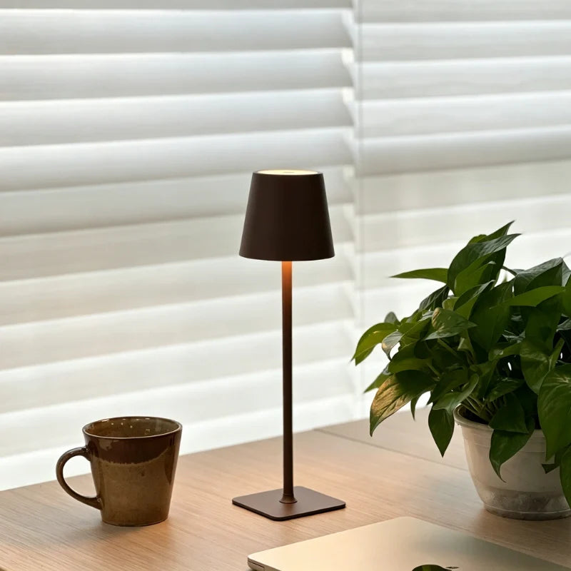 Dimmable Tall Table Lamp