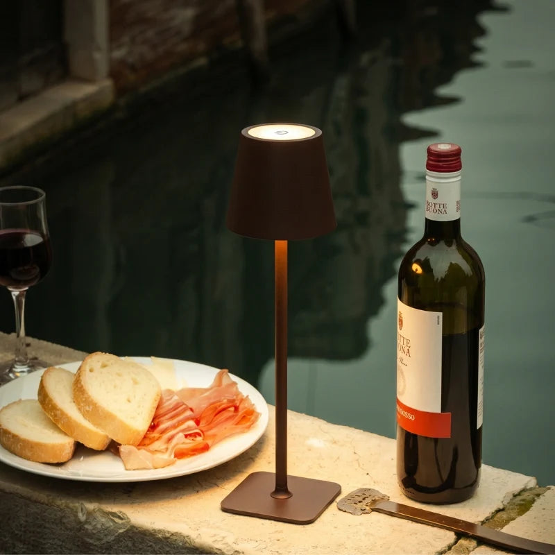 Dimmable Tall Table Lamp