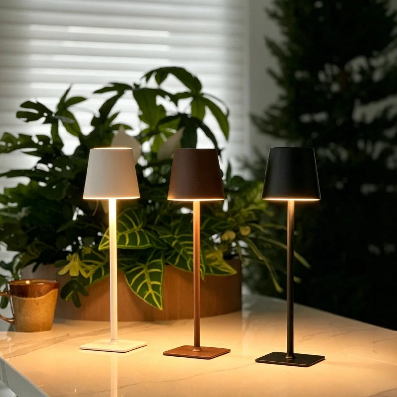 Dimmable Tall Table Lamp