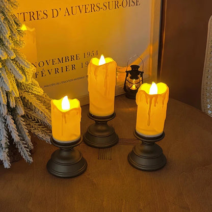 Flameless Block Candles
