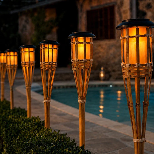 BambooFlame™ Solar Torch